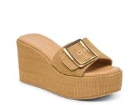 Jilian Wedge Sandal Honey Brown view