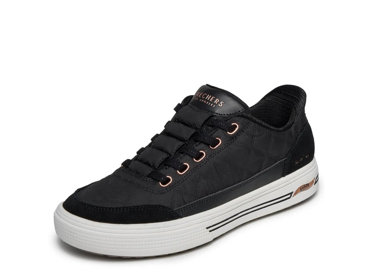 Street Hands Free Slip-ins: Arch Fit Arcade Cozy Fit Cuddle Steps Sneaker