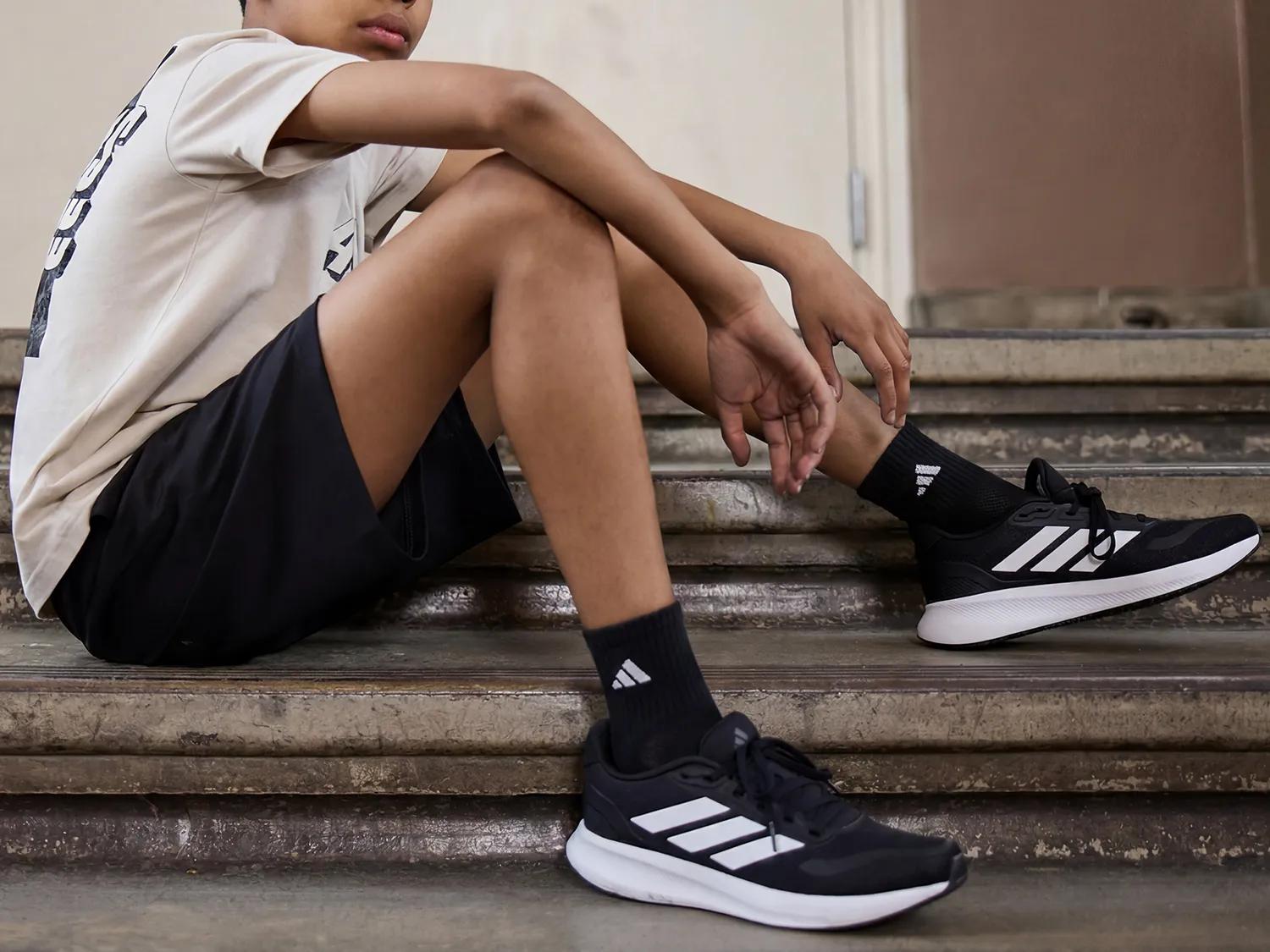 Athletic Cushioned Kids' Quarter Ankle Socks