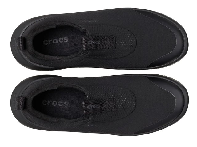Crocs Mellow Ease Slip-On Sneakers Black Men\'s 10 Women\'s 12 Amazon.com | Crocs Platform Merrow Ys, Multicolor (Black  main image 4