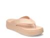 Getaway Platform Sandal Cream/Pink view