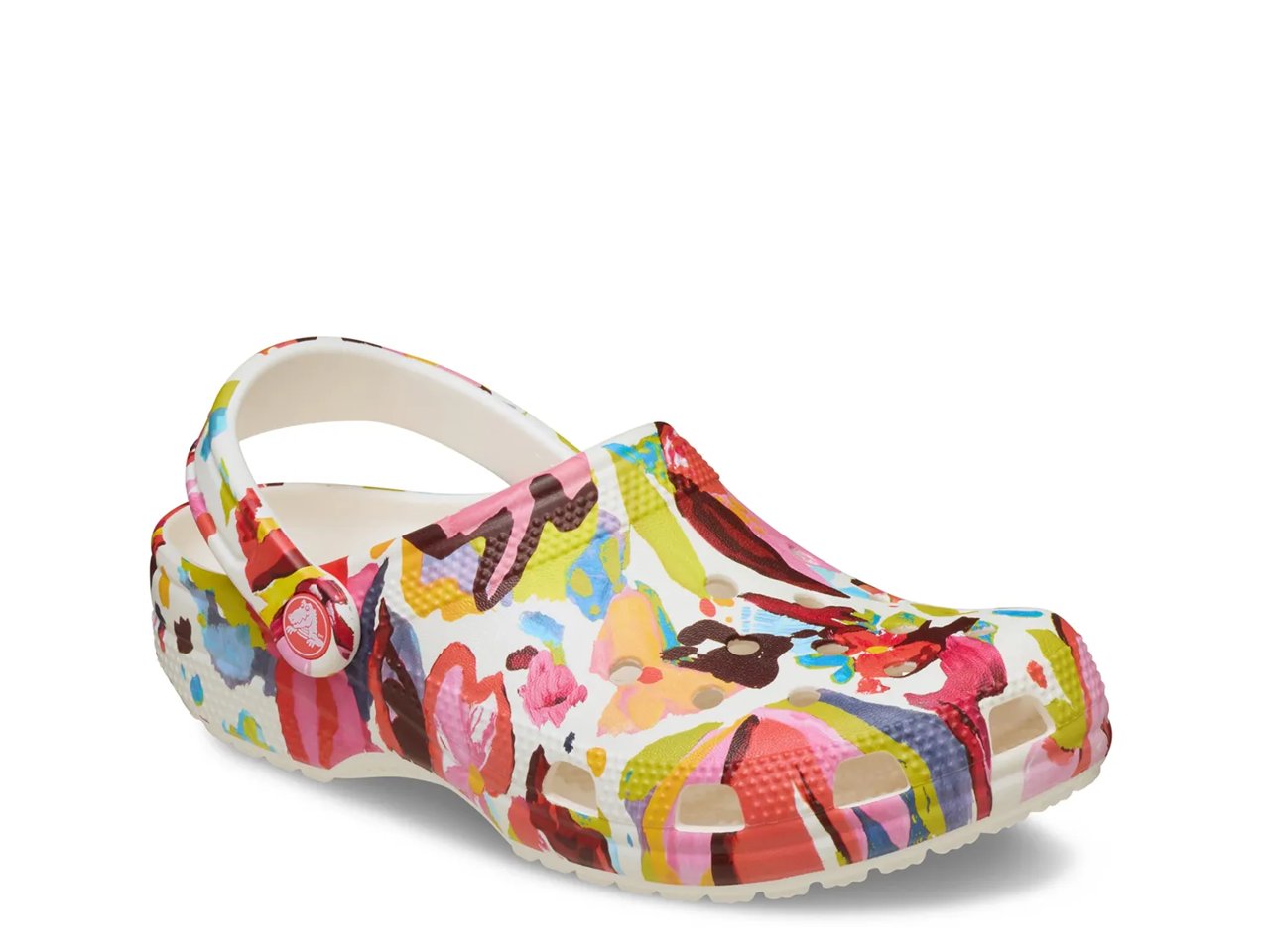 Classic Painted Floral Clog - Women's