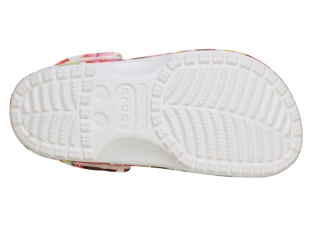 Classic Painted Floral Clog - Women's