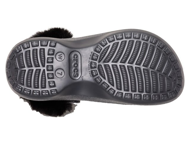 Classic Fuzzy Lined Platform Clog - Women's