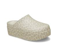 Dylan Platform Clog - Women's Tan Animal Print view