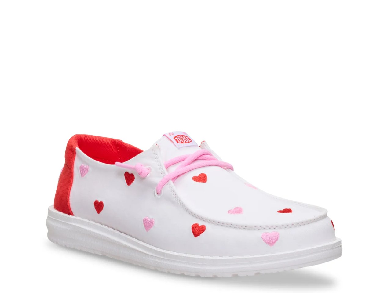 Wendy Embroidered Hearts Slip-On - Women's