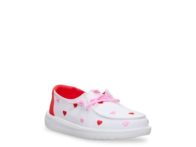 Wendy Embroidered Hearts Slip-On - Kids'