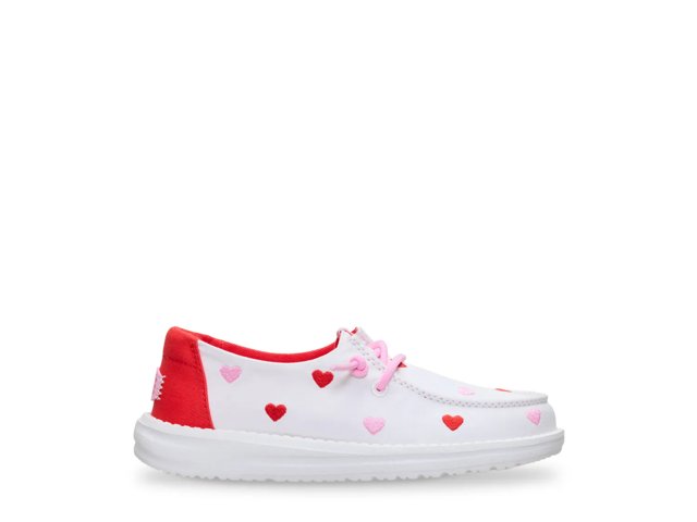 Wendy Embroidered Hearts Slip-On - Kids'