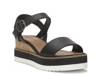 Tayven Platform Wedge Sandal Black view