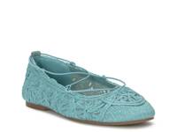 Tennyr Ballet Flat Teal view