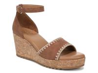 Olly Wedge Sandal Dark Brown view