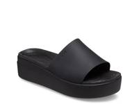 Brooklyn Slide Wedge Sandal Black view