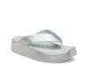 Getaway Wedge Sandal Silver Metallic view