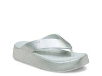 Getaway Wedge Sandal Silver Metallic view