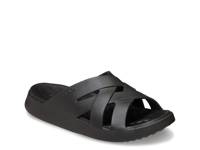 Getaway Weave Slide Sandal Black view