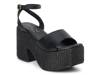 Arden Platform Sandal Black view