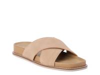 Hannah Sandal Tan Suede view