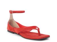 Kerry Sandal Red Suede view