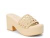 Cove Platform Sandal Natural Beige view