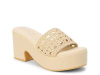 Cove Platform Sandal Natural Beige view