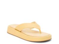 Mallorca Wedge Sandal Butter Yellow view