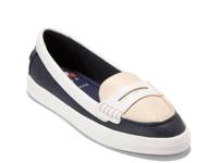 Nantucket Drift Penny Loafer Navy/Multicolor view