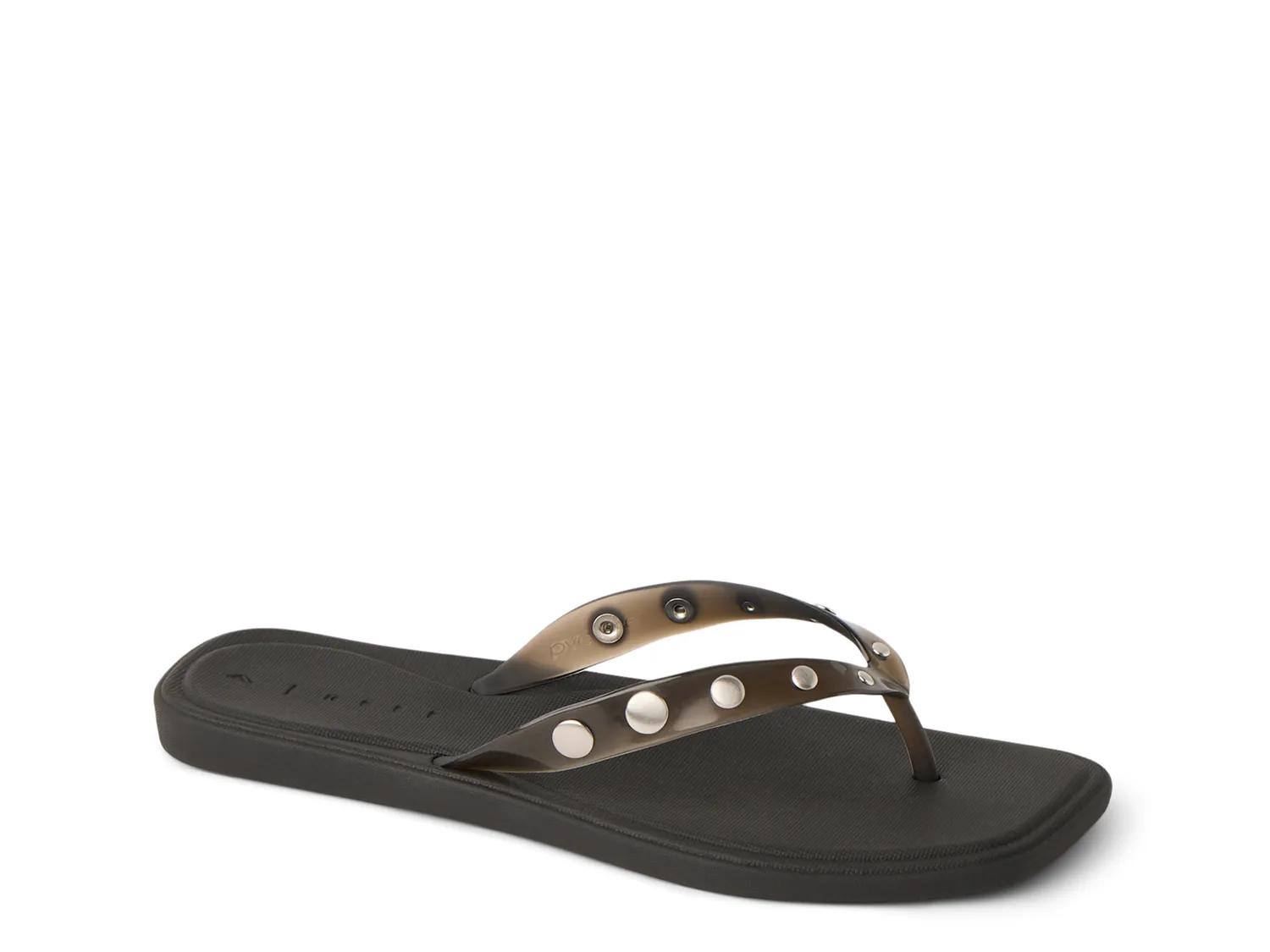 Reef Solaye Studs Jelly Flip Flop In Black