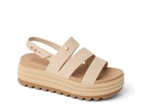 Water Vista Higher 2 Platform Sandal Cream view