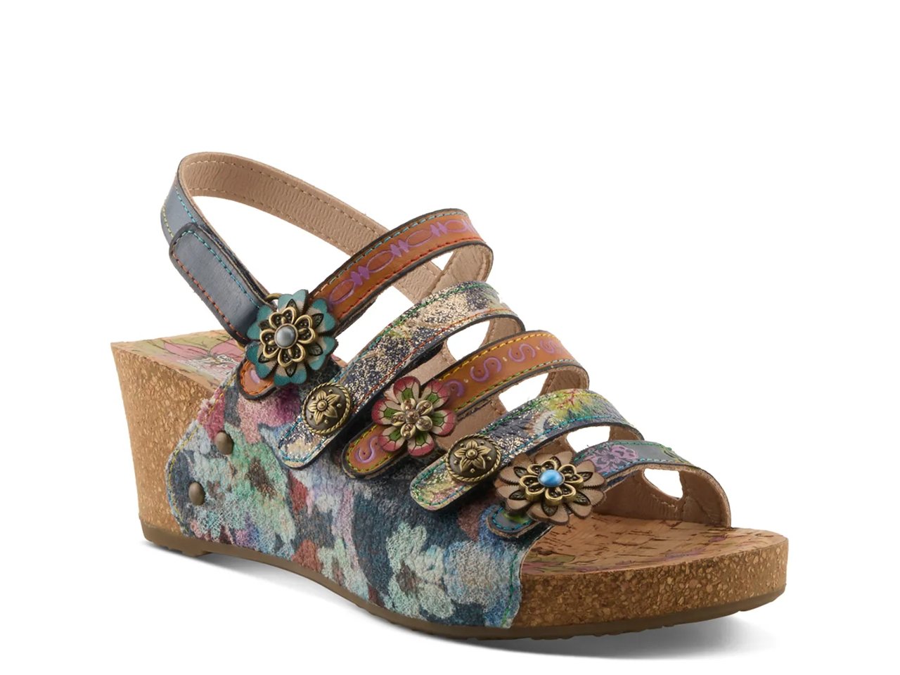Ferrevah Wedge Sandal
