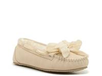 Bow Trapper Slipper - Women's Stone Suede view