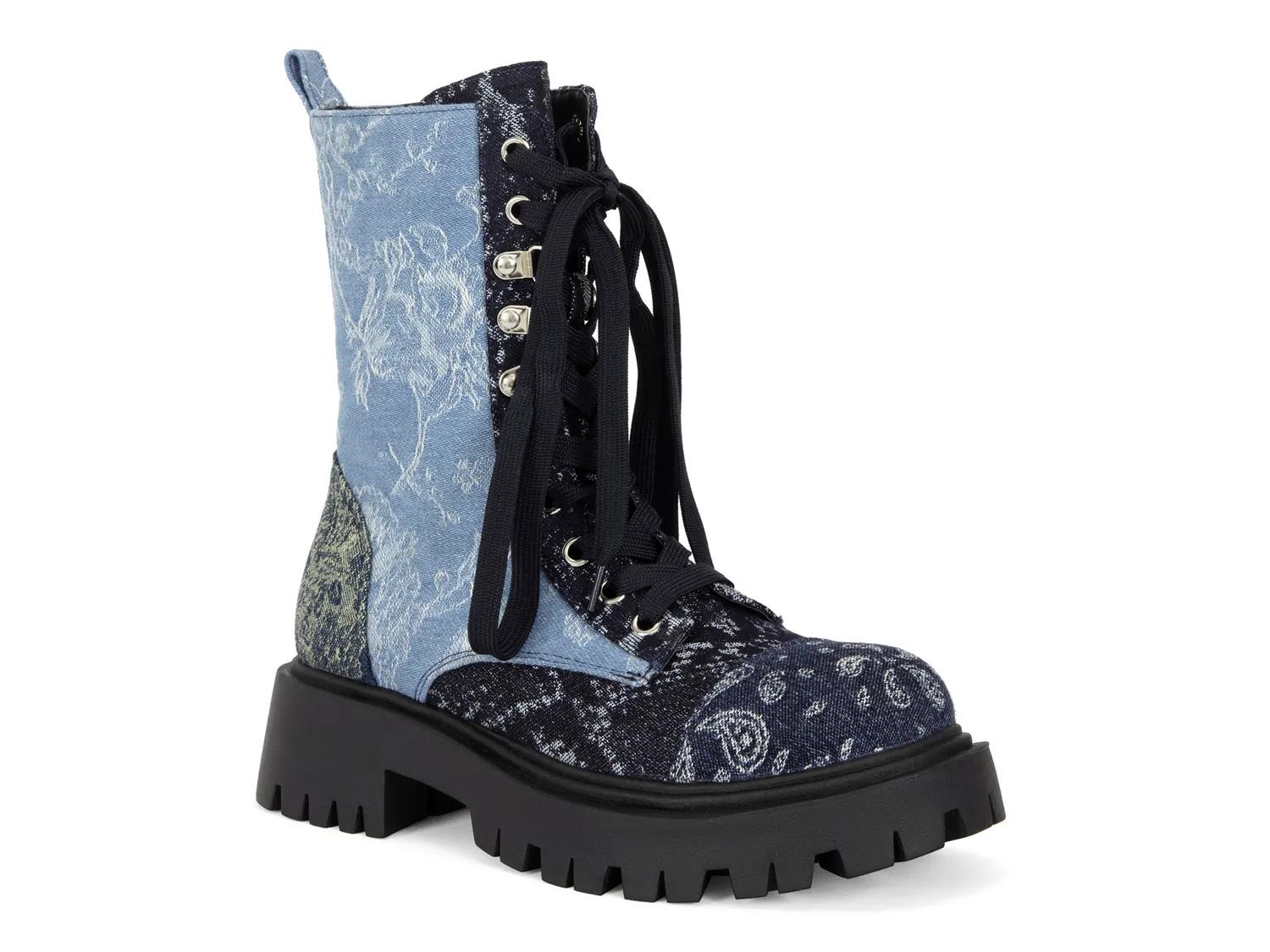 Azalea Wang Providence Combat Boot - Free Shipping | DSW