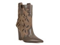 Talayah Wedge Bootie Brown view