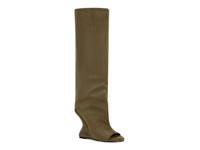 Vincent Wedge Boot Dark Green view