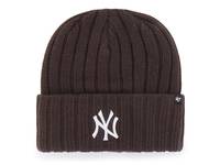 Ribbed Haymaker New York Yankees Beanie Dark Brown view