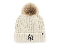 Meeko Cuff Knit Pom Beanie Off White view