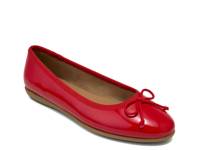 Homebet Ballet Flat Red view