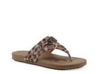 Aladdin Sandal Tan Leopard Print view