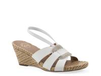 Atavi Wedge Sandal White view