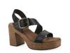 Barb Platform Sandal Black view