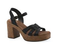 Barista Platform Sandal Black view