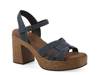 Barista Platform Sandal Denim Blue view