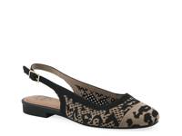 Bonie Flat Multicolor Leopard Print view