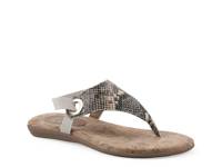 Lifeway Sandal Grey/White/Black Snake Print view