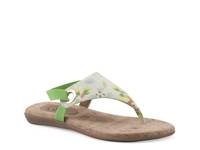 Lifeway Sandal Green Floral Print view