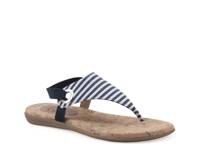 Lifeway Sandal Navy/White Stripe view
