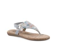Lifeway Sandal Light Blue Floral Print view