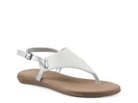 Lifted Sandal White/Silver view