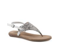 Lifted Sandal Taupe Snake Print view