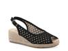 Maize Espadrille Wedge Sandal Black view