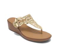 Izola Wedge Sandal Natural Beige view